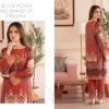 Premium Printed Unstitched 2PC Lawn Suit – Design 5