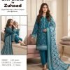 Bin Saad – Premium Unstitched 3PC Lawn Suit Design 19