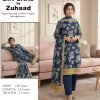 Bin Saad – Premium Unstitched 3PC Lawn Suit Design 9