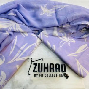 Premium Airjet Lawn 3PC Suit with Chiffon Dupatta | Summer Lawn Collection Pakistan Design 13