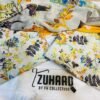 Premium Airjet Lawn 3PC Suit with Chiffon Dupatta | Summer Lawn Collection Pakistan Design 6