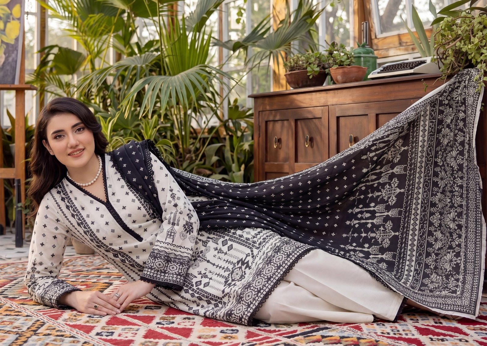 Bin Saad Lawn Suit Collection Vol 3 – Pakistani Summer Collection (Design 15)