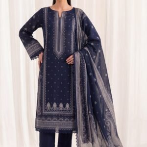 Bin Saad By Zuhaad Vol 4 Unstitched 3 Piece Lawn Suit 2026 – Design 13