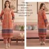 Premium Printed Unstitched 2PC Lawn Suit – Design 3