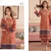 Premium Printed Unstitched 2PC Lawn Suit – Design 3