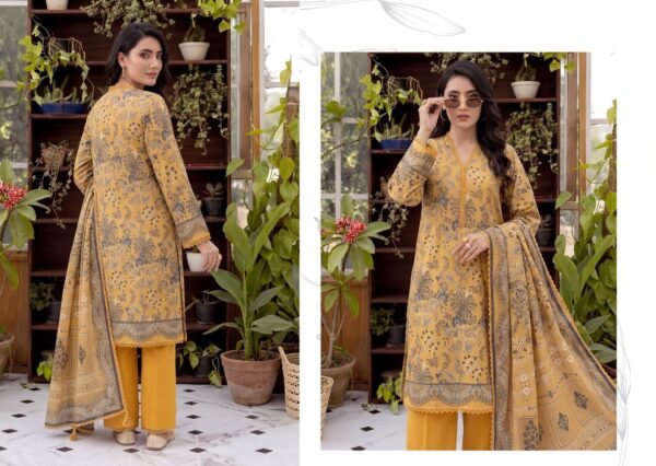 15-scaled-2.jpg Bin Saad Lawn Suit Collection Vol 3 – Summer Collection 3PC Dress (Design 14)