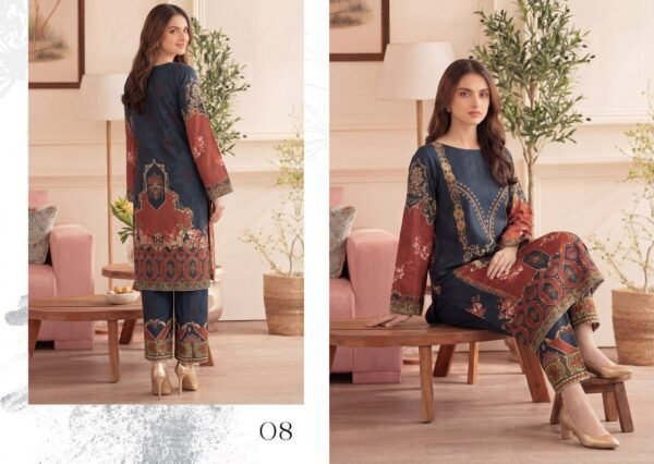 26-scaled-1.jpg Premium Printed Unstitched 2PC Lawn Suit – Design 8