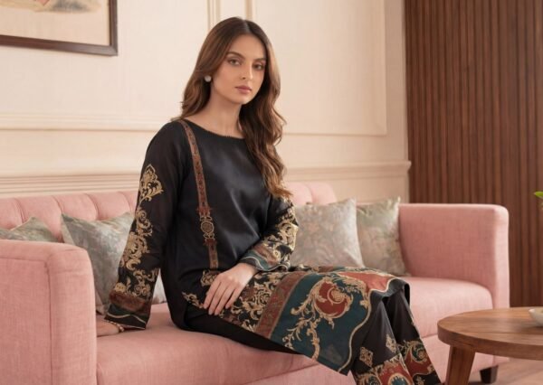 29-scaled-1.jpg Premium Printed Unstitched 2PC Lawn Suit – Design 9