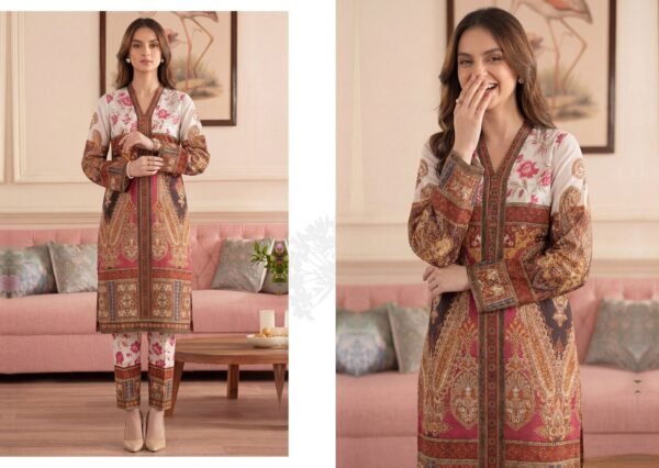5-scaled-1.jpg Premium Printed Unstitched 2PC Lawn Suit – Design 1