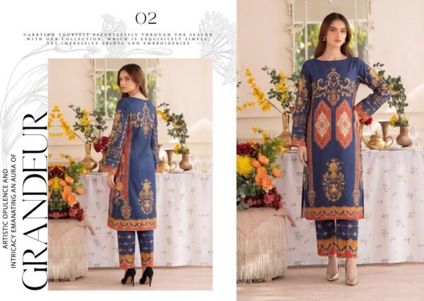 7-scaled-1.jpg Premium Printed Unstitched 2PC Lawn Suit – Design 2