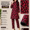 Airjet 2pc design 1 Premium Quality Airjet Digital Printed Lawn 2 PC Suit (Wider Width) - Design 11