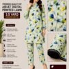 Premium Quality Airjet Digital Printed Lawn 2 PC Suit (Wider Width) - Design 20
