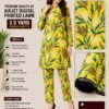 Airjet 2pc design 11 Premium Quality Airjet Digital Printed Lawn 2 PC Suit (Wider Width) - Design 19