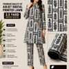 Airjet 2pc design 21 Premium Quality Airjet Digital Printed Lawn 2 PC Suit (Wider Width) - Design 3