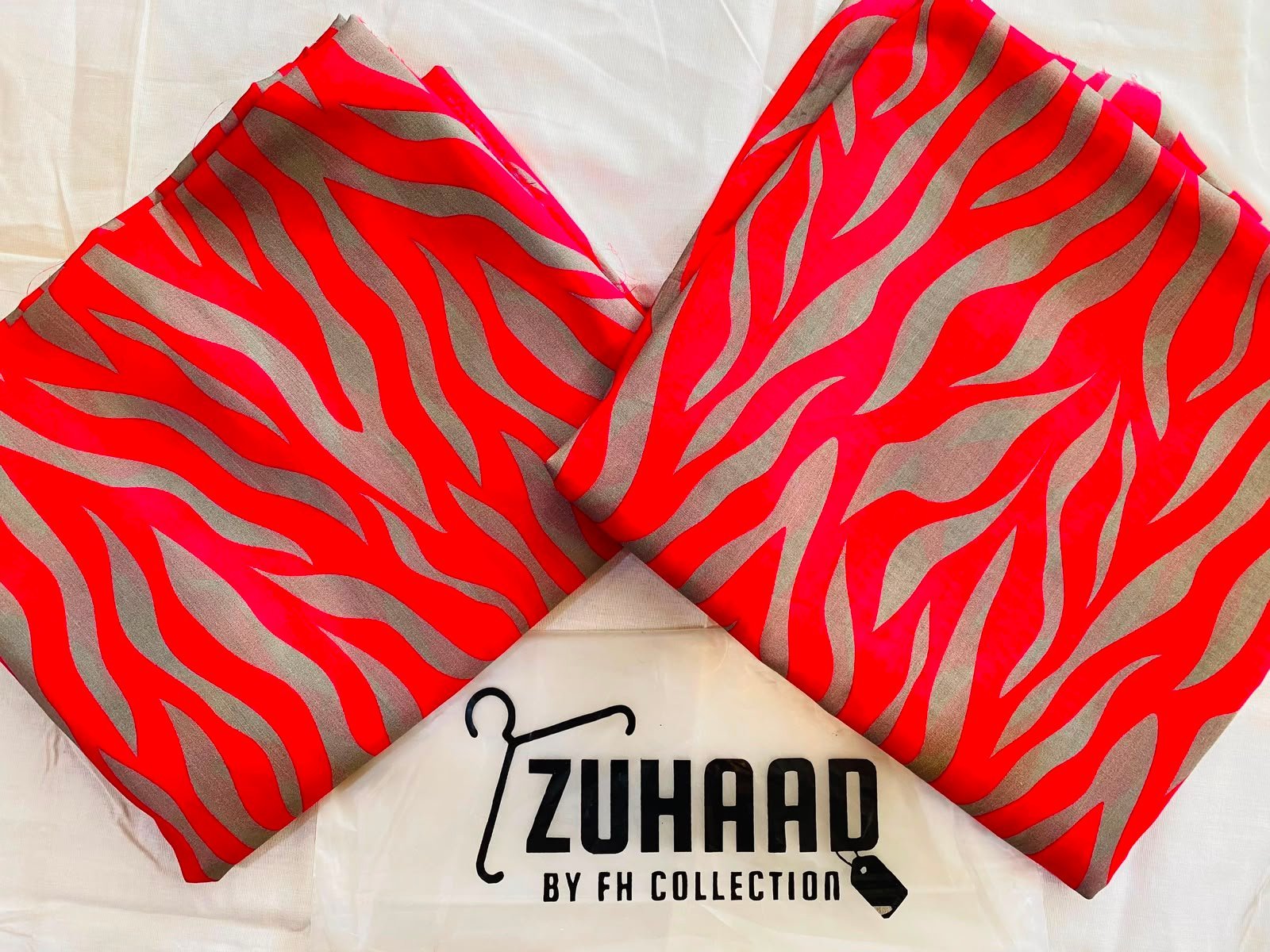 Airjet 2pc design 3a Premium Quality Airjet Digital Printed Lawn 2 PC Suit (Wider Width) - Design 10