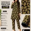 Airjet 2pc design 9 Premium Quality Airjet Digital Printed Lawn 2 PC Suit (Wider Width) - Design 21
