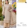 BINSAA1.jpg Bin Saad Vol 3 Lawn Suit – Premium Printed Shirt with Voil Dupatta & Dyed Trouser (Design 1)
