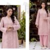 Bin Saad Vol 3 Premium Lawn Suit – Printed Shirt with Dyed Trouser (Design 10)