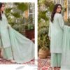 Bin Saad Printed Lawn Suit Vol 3 – Airy Fabric with Dupatta (Design 7)