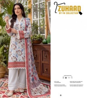 Bin-Saad-Lawn-Collection-Vol-3-–-Printed-Lawn-Suit-with-Voil-Dupatta-Design-8.jpg Bin Saad Vol 3 3 Piece Lawn Suit – Printed Shirt & Voil Dupatta (Design 8)