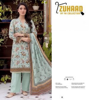 Bin-Saad-Lawn-Collection-Vol-3-–-Printed-Lawn-Suit-with-Voil-Dupatta-Design-9.jpg Bin Saad Lawn Suit Collection Vol 3 – Premium Summer Wear (Design 9)