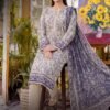 Bin Saad Vol 3 Summer Lawn Suit – Premium Printed Shirt & Voil Dupatta (Design 4)