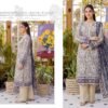 Bin Saad Vol 3 Summer Lawn Suit – Premium Printed Shirt & Voil Dupatta (Design 4)