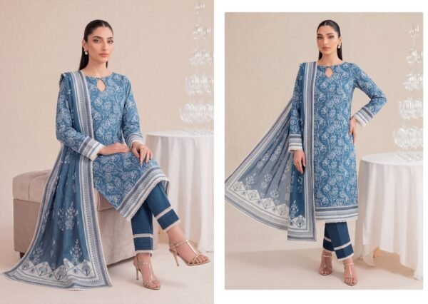 Bin-Saad-Vol-4-Design11b-scaled-1.jpg Bin Saad By Zuhaad Vol 4 Unstitched 3 Piece Lawn Suit 2026 – Design 11