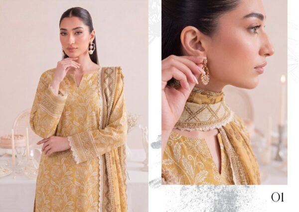 Bin-Saad-Vol-4-Design1b-scaled-1.jpg Bin Saad By Zuhaad Vol 4 Unstitched 3 Piece Lawn Suit 2026 – Design 1