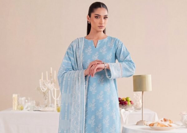 Bin Saad By Zuhaad Vol 4 Unstitched 3 Piece Lawn Suit 2026 – Design 4