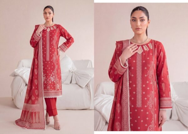 Bin-Saad-Vol-4-Design7d-scaled-1.jpg Bin Saad By Zuhaad Vol 4 Unstitched 3 Piece Lawn Suit 2026 – Design 7