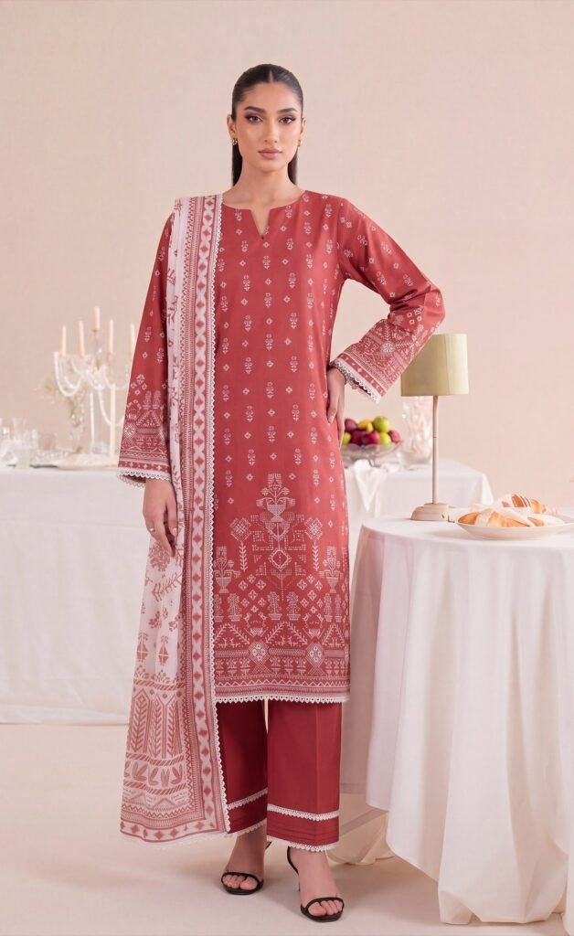 Bin Saad By Zuhaad Vol 4 Unstitched 3 Piece Lawn Suit 2026 – Design 9