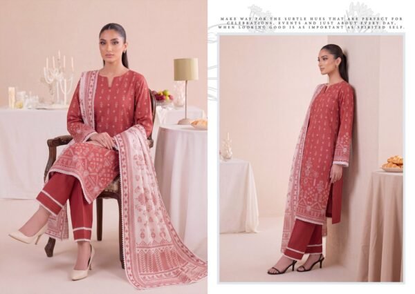 Bin-Saad-Vol-4-Design9b-scaled-1.jpg Bin Saad By Zuhaad Vol 4 Unstitched 3 Piece Lawn Suit 2026 – Design 9