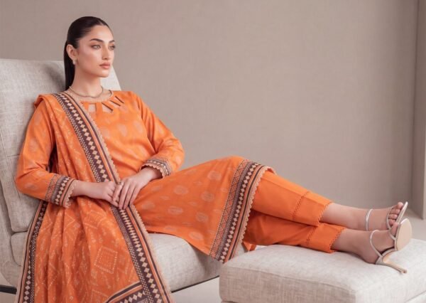 Bin Saad By Zuhaad Vol 4 Unstitched 3 Piece Lawn Suit 2026 – Design 8