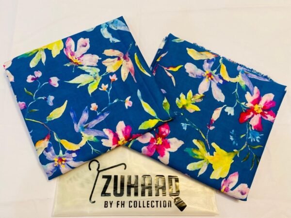 Premium Airjet Lawn Printed Unstitched 2PC Suit Design 13