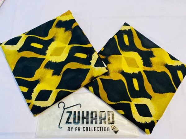 Premium Airjet Lawn Printed Unstitched 2PC Suit Design 4