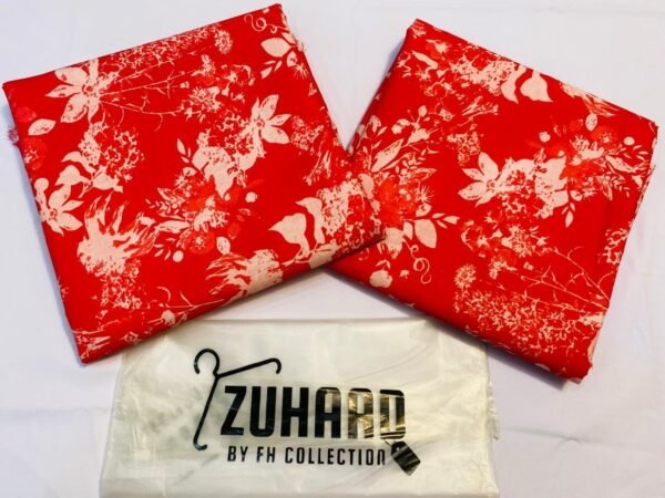 Premium Airjet Lawn Printed Unstitched 2PC Suit Design 2
